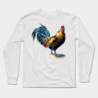 Cock Rooster Long Sleeve T-Shirt